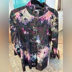 Johnny Was Velvet Ladies Jacket